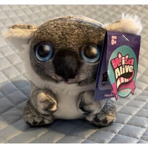 Wild Alive Kassie Koala Plush 5-Inch Grey Stuffed Animal Beverly Hills With Tags